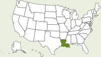 louisiana state map